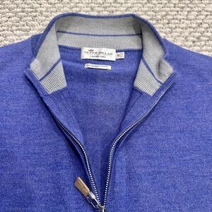 Peter Millar 1/4 Zip Golf Sweater Crown Soft